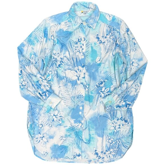 EUC‎ Women's SOLUMBRA UPF 100+ Oversized Tunic/Swim Cover Up | Size XXS - Picture 1 of 7